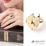 ゴールド色 | 指輪 リング 日本製 | Melody　Accessory