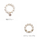 スカーフリング パール 日本製 | Melody Accessory | 詳細画像3