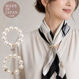スカーフリング パール 日本製 | Melody Accessory | 詳細画像1