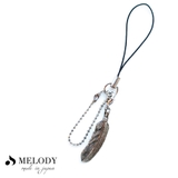 羽根 フェザー ストラップ | Melody　Accessory | 詳細画像1 