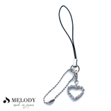 オープンハート チャーム キーチャーム | Melody Accessory | 詳細画像1