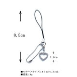 オープンハート チャーム キーチャーム | Melody Accessory | 詳細画像3