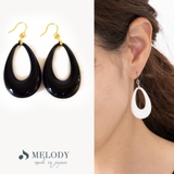 ブラック ピアス | ピアス イヤリング レディース | Melody　Accessory