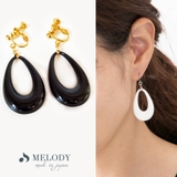 ブラック イヤリング | ピアス イヤリング レディース | Melody　Accessory