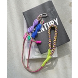 ブラウン | マルチストラップ カラフル スマホ対応 | mili an deni