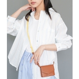 ブラウン | ミニウォレットショルダーバッグ カラフルロープベルト 鞄 | mili an deni