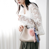 フェイクレザースターファーチャーム ロープ スマホ | mili an deni | 詳細画像6 