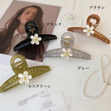 花 ヘアクリップ 大きめ バンスクリップ | Miniministore | 詳細画像2