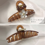 花 ヘアクリップ 大きめ バンスクリップ | Miniministore | 詳細画像3