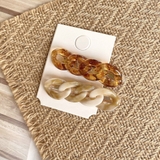 ブラウン*ベージュ | ヘアピンレディース パールSETピン春夏 | Miniministore