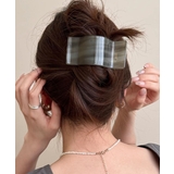 グレイッシュベージュ | 韓国風レトロヘアクリップ バンスクリップ | SUNSHINE CLOSET