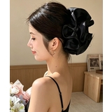 ブラック | ビッグサイズバンスクリップ ヘアクリップ | Miniministore