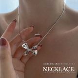 リボンネックレス ペンダント レディース | Miniministore | 詳細画像1