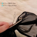 BIGリボンバレッタ キラキラ 大きめ | Miniministore | 詳細画像4