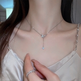 蝶々チェーンネックレスレディース可愛い | Miniministore | 詳細画像7