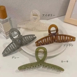 ヘアクリップ大きめアクリルバンスクリップ | Miniministore | 詳細画像2