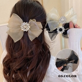 ビッグリボン ヘアクリップ レディース | Miniministore | 詳細画像1