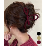ツイストリボンヘアクリップ 韓国風髪留め | Miniministore | 詳細画像1 