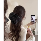 ドット柄リボンバンスクリップヘアクリップ | Miniministore | 詳細画像2 