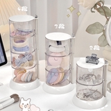 パフ収納 360度回転パフケース クリア | Miniministore | 詳細画像2 