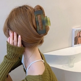 スクエア型 | ヘアクリップ大きめアクリルバンスクリップ | Miniministore