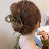 クロス型 | ヘアクリップ大きめアクリルバンスクリップ | Miniministore