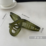 ヘアクリップ大きめアクリルバンスクリップ | Miniministore | 詳細画像4