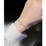 ラインストーンブレスレット韓国風バングル | Miniministore | 詳細画像4 