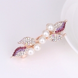 パープル | バレッタ キラキラ ヘアアクセサリー | ANGELCLOSET
