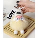 アイボリー | バッグチャーム可愛い赤ちゃんキーホルダー | Miniministore