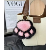 足跡キーホルダー もこもこファーチャーム | Miniministore | 詳細画像3