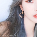 幾何学ピアス レディース スクエア | Miniministore | 詳細画像3 