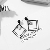 幾何学ピアス レディース スクエア | Miniministore | 詳細画像7 