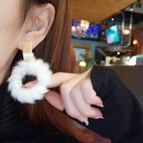 リングピアス レディース ファー付き | Miniministore | 詳細画像3
