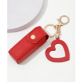 レッド | リップケース ミラー付き バッグチャーム | Miniministore