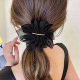 ブラック | シフォンバレッタ レディースヘアアレンジ | Miniministore