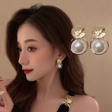 韓国 揺れる 大粒フェイクパール ピアス | Miniministore | 詳細画像5 