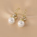 ピアス 韓国 揺れる パールリボンピアス | Miniministore | 詳細画像2 