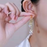 ドロップ ロングピアス レディース 小顔 | Miniministore | 詳細画像7