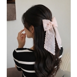 レースリボンバレッタ刺しゅうヘアクリップ | Miniministore | 詳細画像10