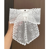 レースリボンバレッタ刺しゅうヘアクリップ | Miniministore | 詳細画像13