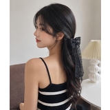 レースリボンバレッタ刺しゅうヘアクリップ | Miniministore | 詳細画像3