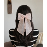 レースリボンバレッタ刺しゅうヘアクリップ | Miniministore | 詳細画像9