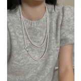 フェイクパールネックレスロングネックレス | Miniministore | 詳細画像7