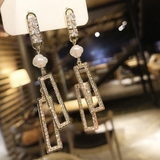 スクエアピアス レディース 揺れるおしゃれ | Miniministore | 詳細画像4