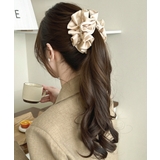 パールバナナクリップサテン風ヘアクリップ | Miniministore | 詳細画像8 