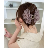 チュールバンスクリップリボンヘアクリップ | Miniministore | 詳細画像6