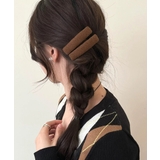 ウール調ヘアクリップ2点セットスリーピン | Miniministore | 詳細画像12 