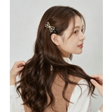 ヘアクリップ2個組リボンワニクリップミニ | Miniministore | 詳細画像2