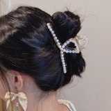 ホワイトB | バンスクリップ 可愛い ヘアクリップ | SUNSHINE CLOSET